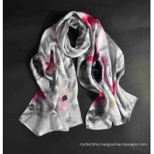 New arrival whosale digital print women turkish silk scarf